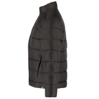 Geneva Recycled Packable Puffer Jacket for Men Embroidery - Black - Left Side