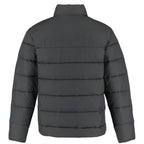 Geneva Recycled Packable Puffer Jacket for Men Embroidery - Grey Storm - Back