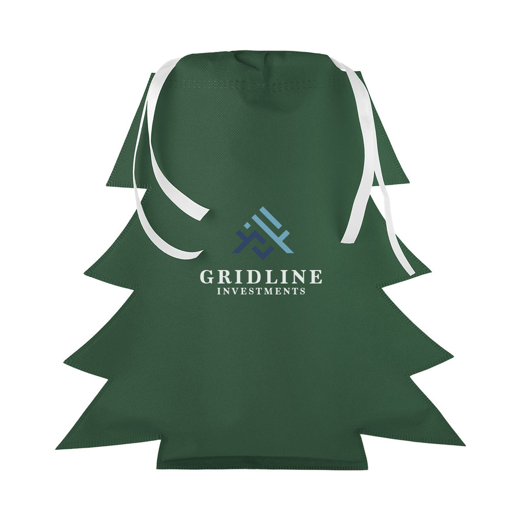 Gift Bag Shaped Like a Tree, Non-Woven - Colorbrite