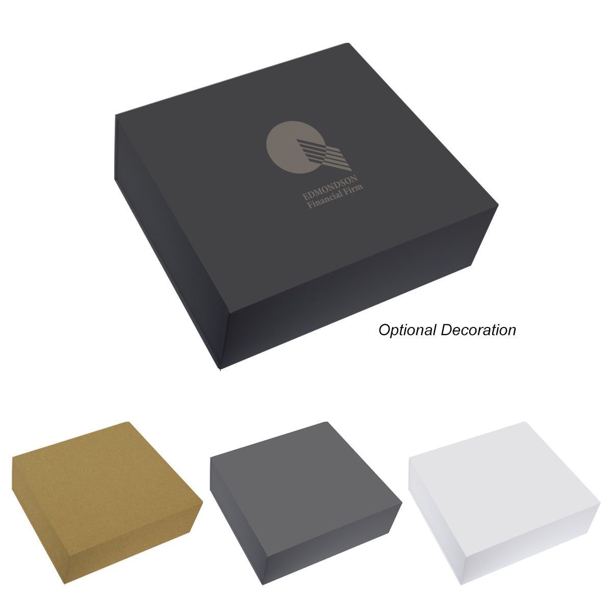 Gift Box with Magnetic Closure, 12 x 10.5 Inches