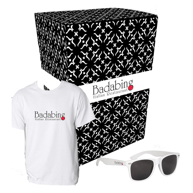 Gift Set: Gildan T-Shirt and Sunglasses, Boxed