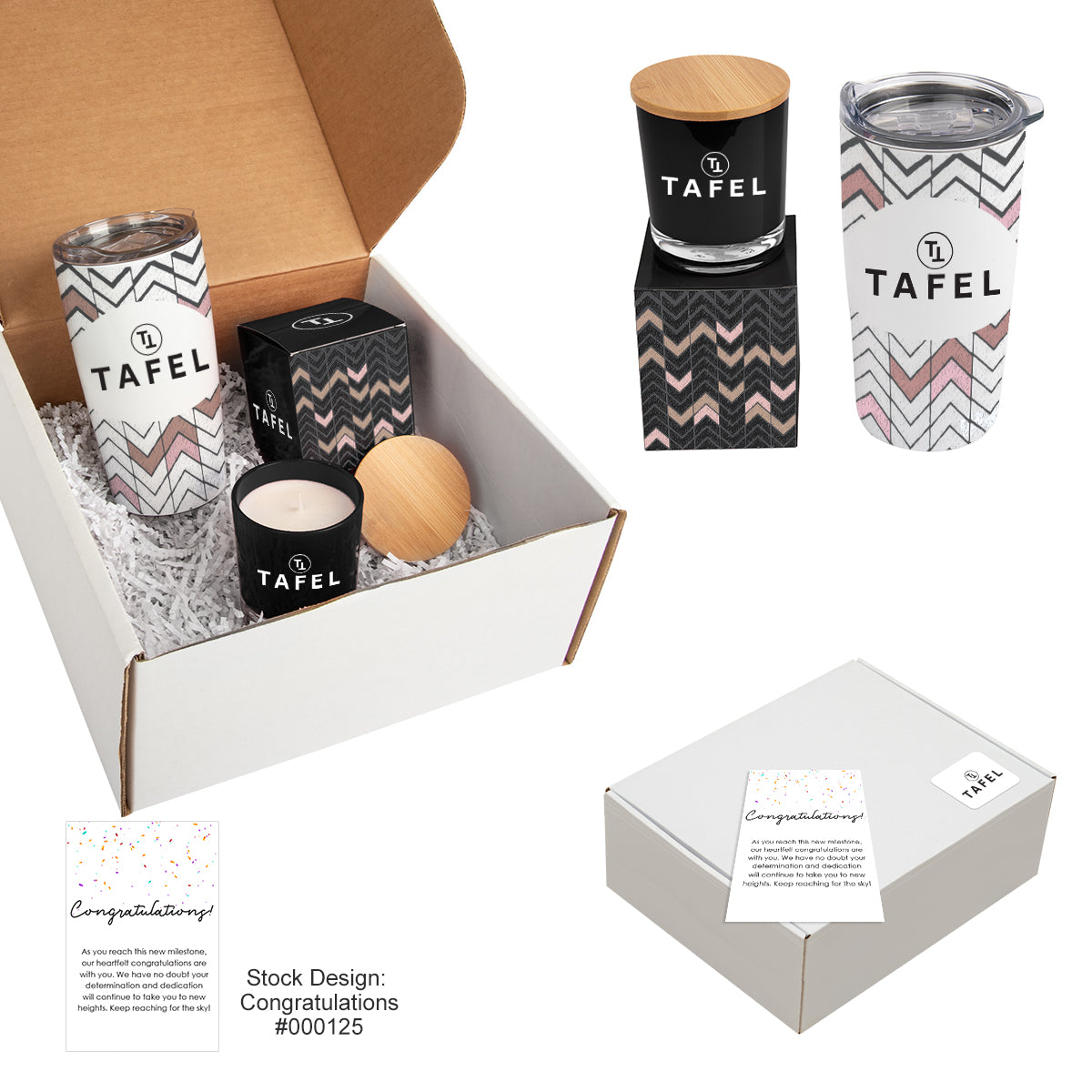 Gift Set: Himalayan Tumbler in Full Color and a Candle