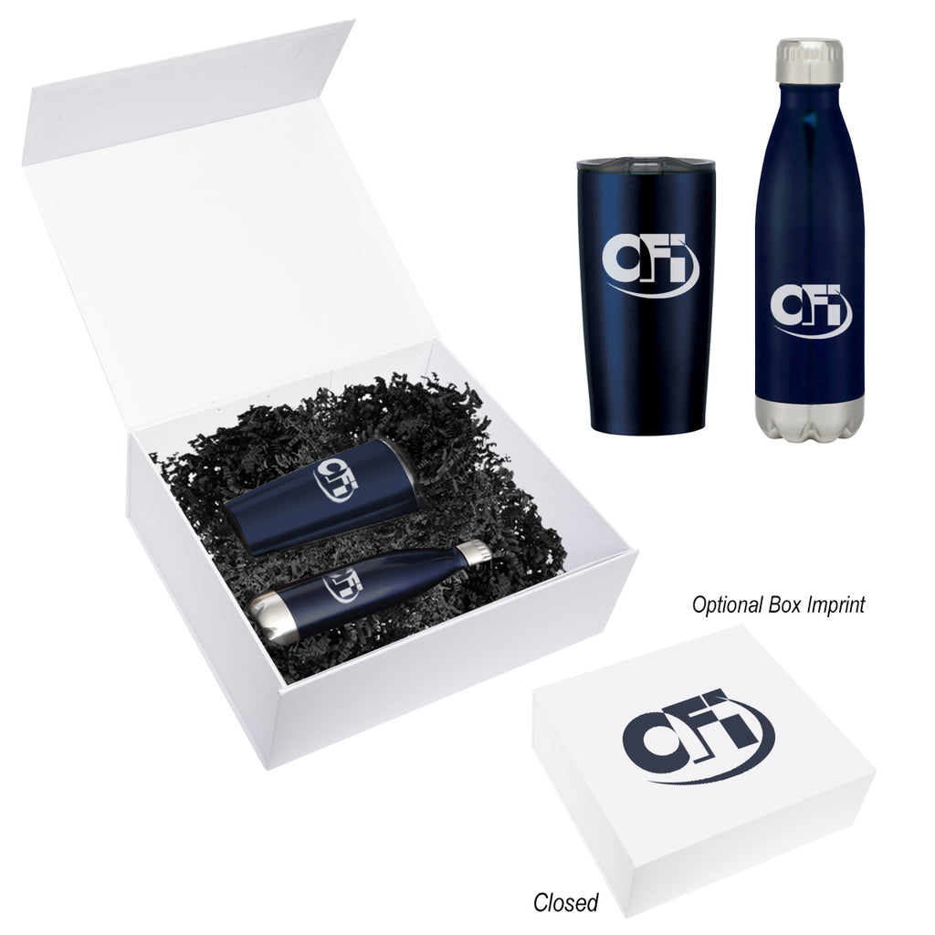 Gift Set, Perfect Pair - White - Silk Screen
