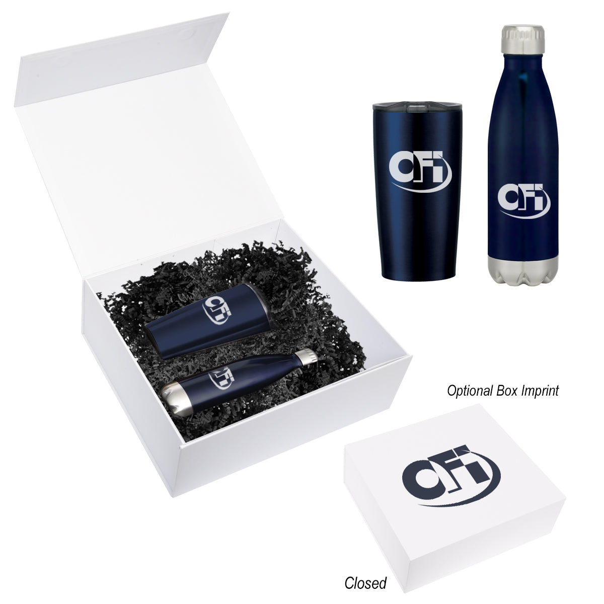 Gift Set, Perfect Pair - White - Silk Screen