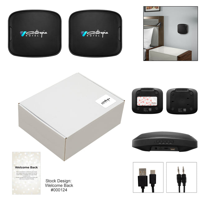 Gift Set: Wall Mounted Wireless Speaker