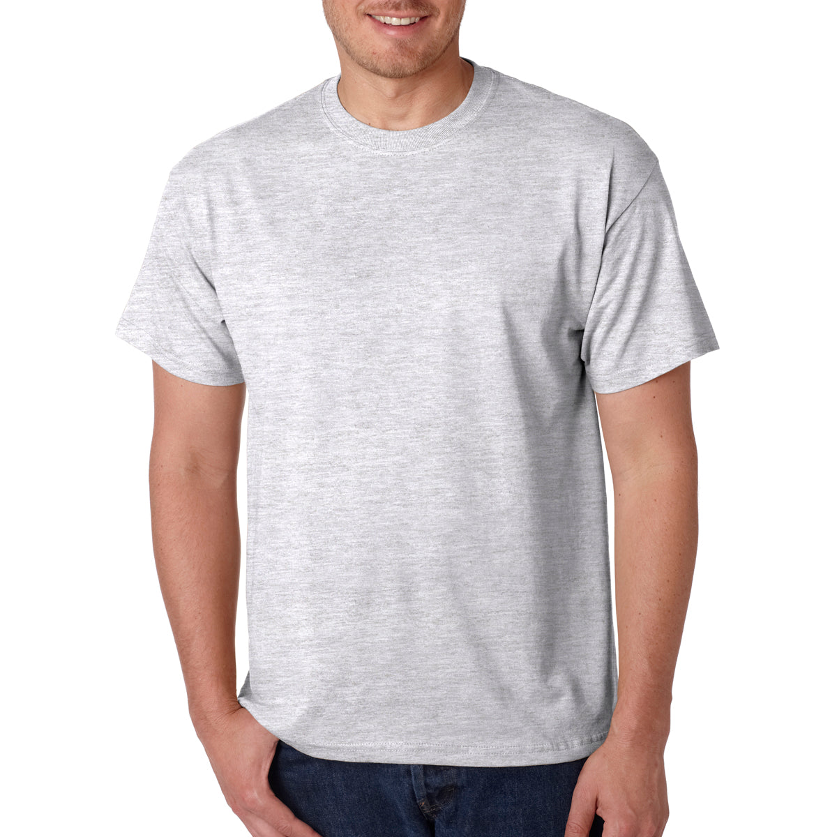 Gildan T-Shirt, DryBlend - Ash Grey