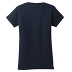 Gildan T-Shirt, Softstyle - Navy - flat_back
