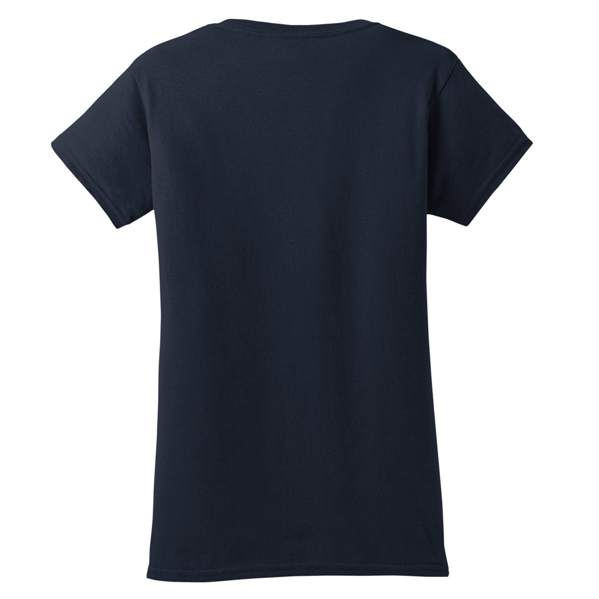 Gildan T-Shirt, Softstyle - Navy - flat_back