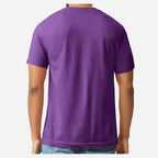 Gildan Unisex Softstyle® CVC T-Shirt - Amethyst - On Model Back