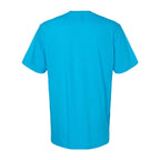 Gildan Unisex Softstyle® CVC T-Shirt - Caribbean Mist - Back