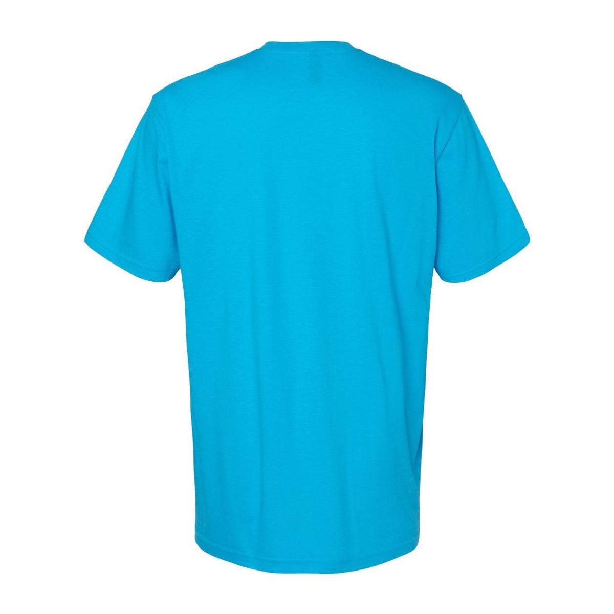 Gildan Unisex Softstyle® CVC T-Shirt - Caribbean Mist - Back