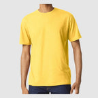 Gildan Unisex Softstyle® CVC T-Shirt - Daisy Mist - On Model Front