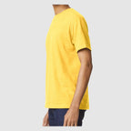 Gildan Unisex Softstyle® CVC T-Shirt - Daisy Mist - On Model Side