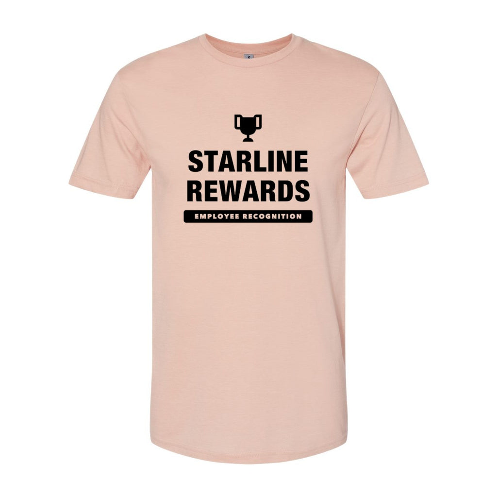 Gildan Unisex Softstyle® CVC T-Shirt - Dusty Rose - Front