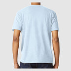 Gildan Unisex Softstyle® CVC T-Shirt - Light Blue Mist - On Model Back