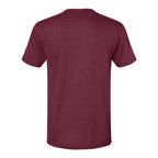 Gildan Unisex Softstyle® CVC T-Shirt - Maroon Mist - Back