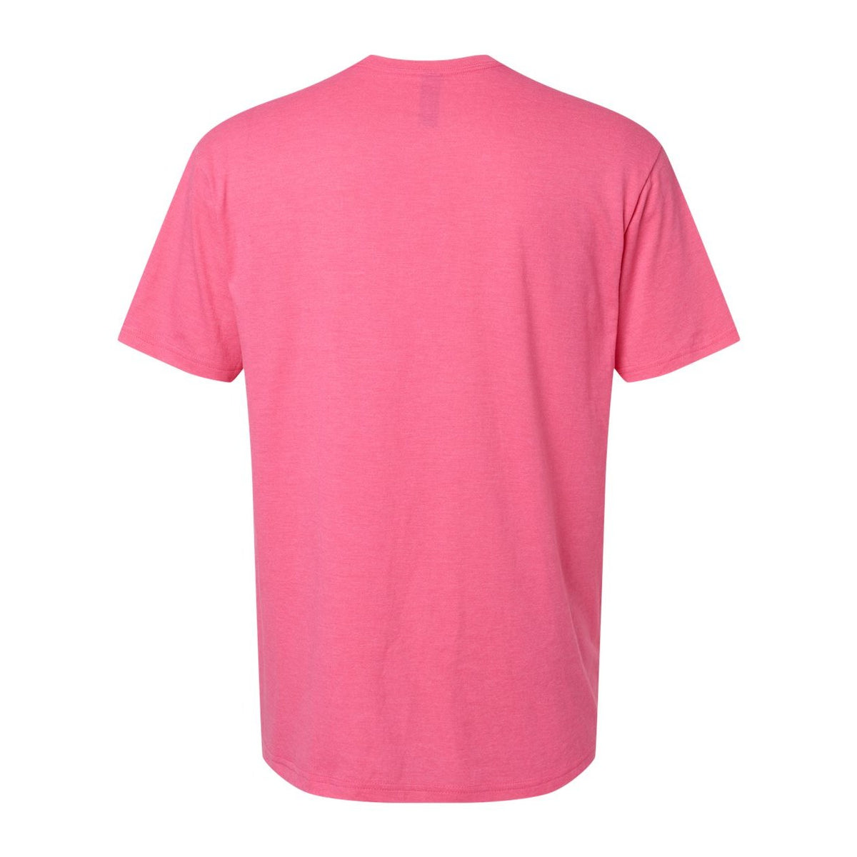Gildan Unisex Softstyle® CVC T-Shirt - Pink Lemonade Mist - Back