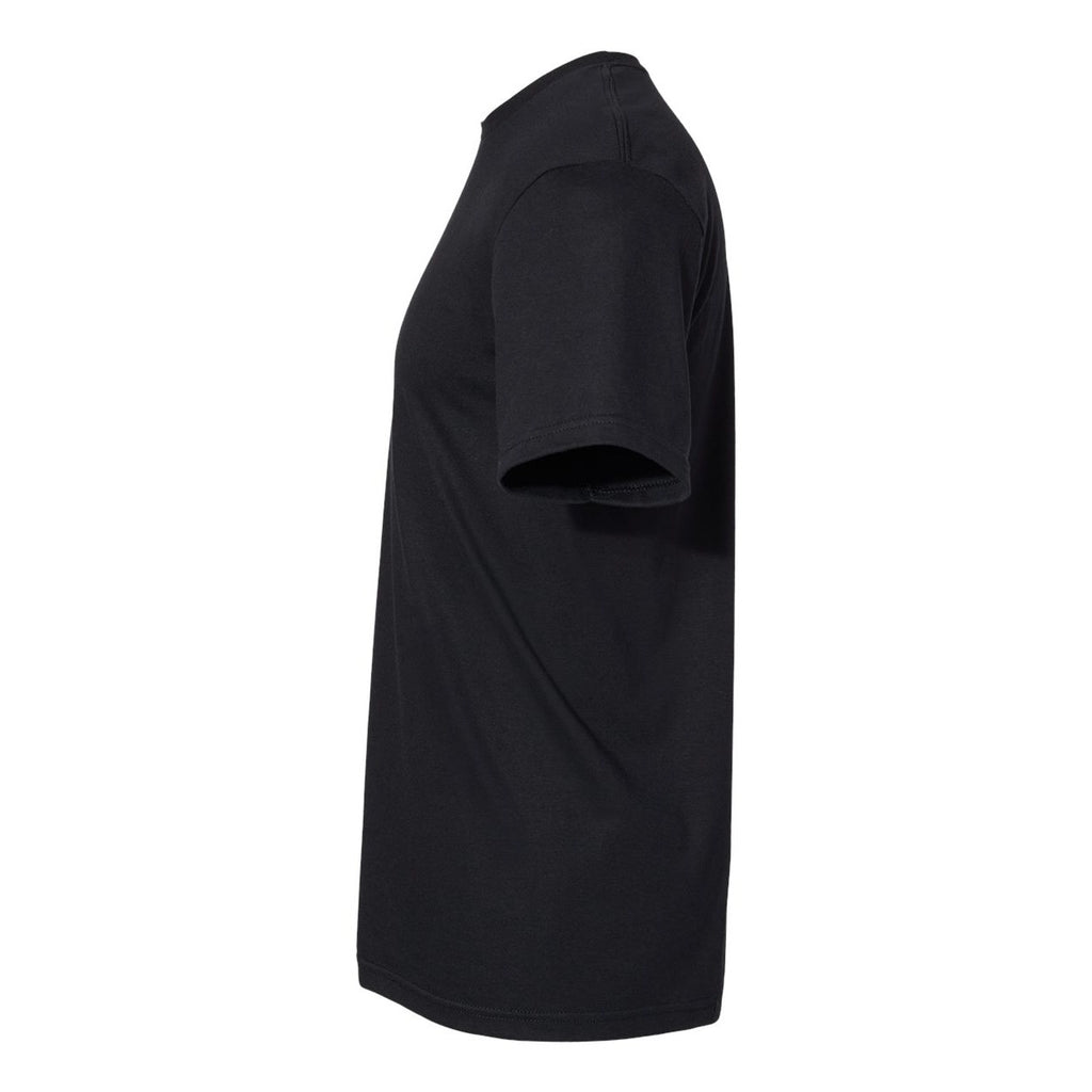 Gildan Unisex Softstyle® CVC T-Shirt - Pitch Black - Direct Side