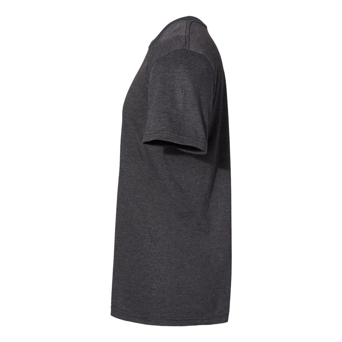 Gildan Unisex Softstyle® CVC T-Shirt - Pitch Black Mist - Direct Side