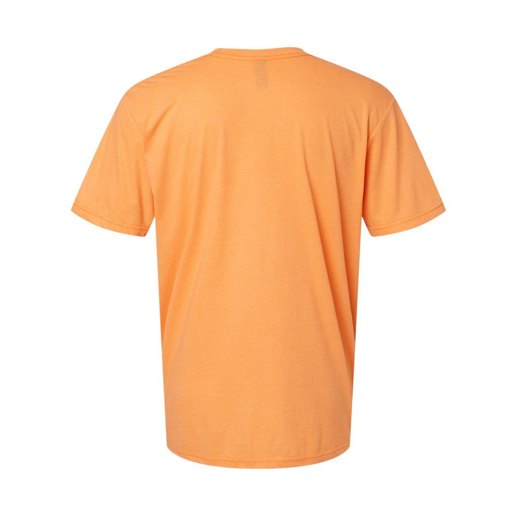 Gildan Unisex Softstyle® CVC T-Shirt - Tangerine Mist - Back