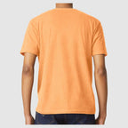 Gildan Unisex Softstyle® CVC T-Shirt - Tangerine Mist - On Model Back