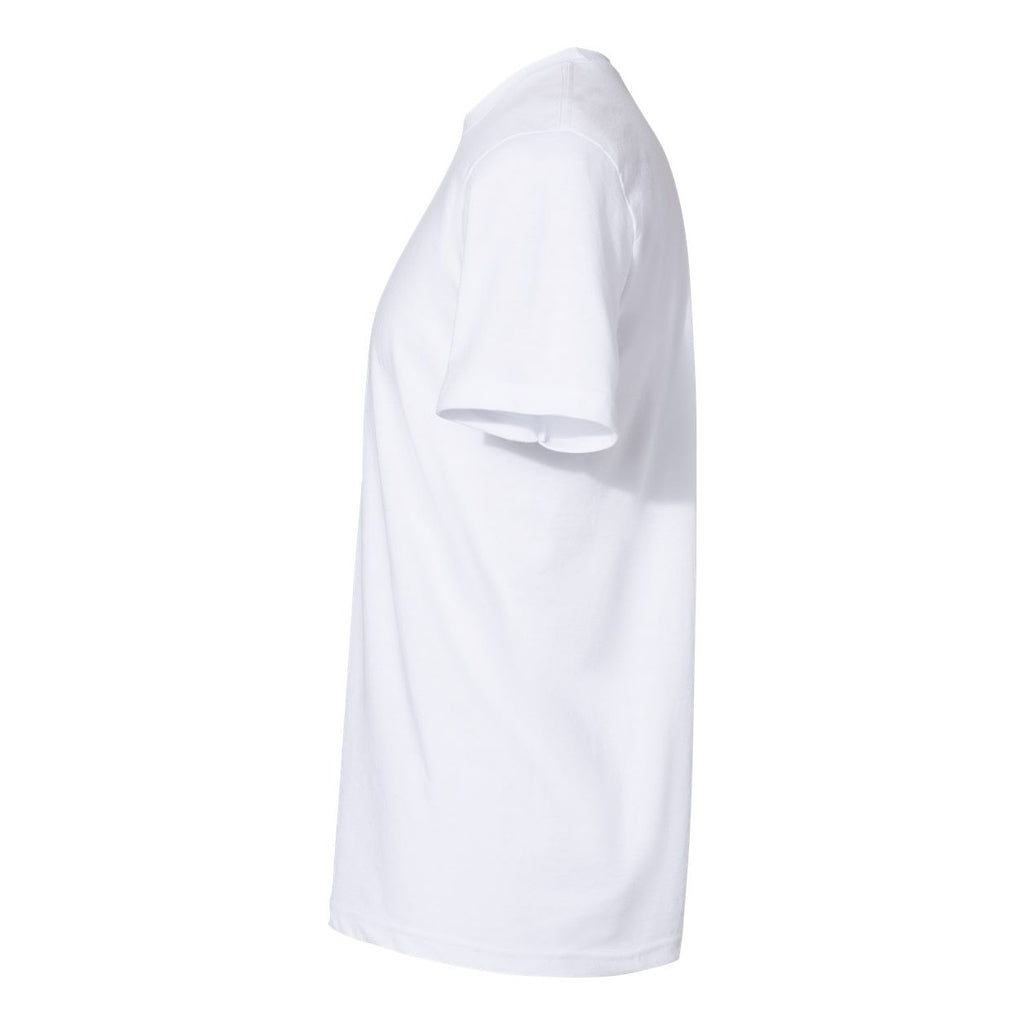 Gildan Unisex Softstyle® CVC T-Shirt - White - Direct Side
