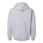 Gildan Unisex Softstyle® Midweight Full-Zip Hooded Sweatshirt Embroidery - Sport Grey - Back