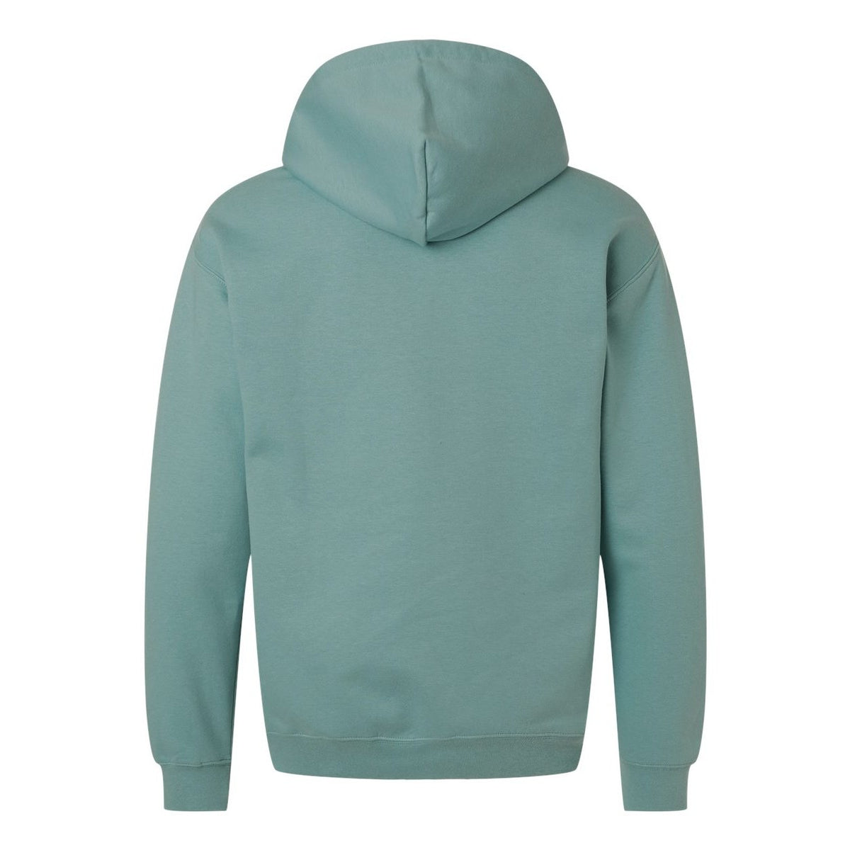 Gildan Unisex Softstyle® Midweight Hooded Sweatshirt Embroidery - Aquatic - Back