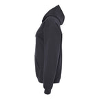 Gildan Unisex Softstyle® Midweight Hooded Sweatshirt Embroidery - Black - Direct Side
