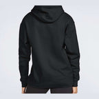 Gildan Unisex Softstyle® Midweight Hooded Sweatshirt Embroidery - Black - On Model Back