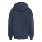 Gildan Unisex Softstyle® Midweight Hooded Sweatshirt Embroidery - Blue Dusk - Back