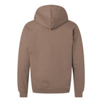 Gildan Unisex Softstyle® Midweight Hooded Sweatshirt Embroidery - Brown Savana - Back