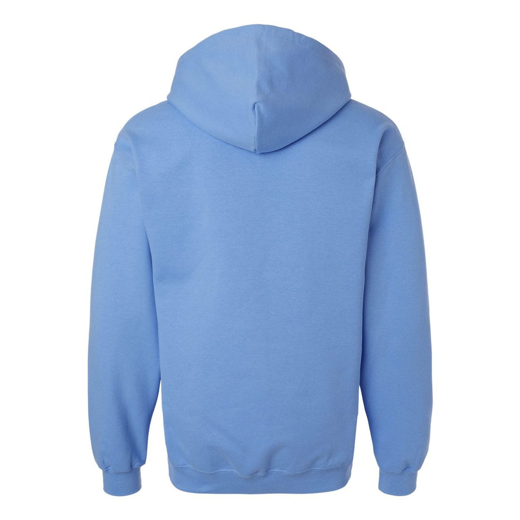 Gildan Unisex Softstyle® Midweight Hooded Sweatshirt Embroidery - Carolina Blue - Back
