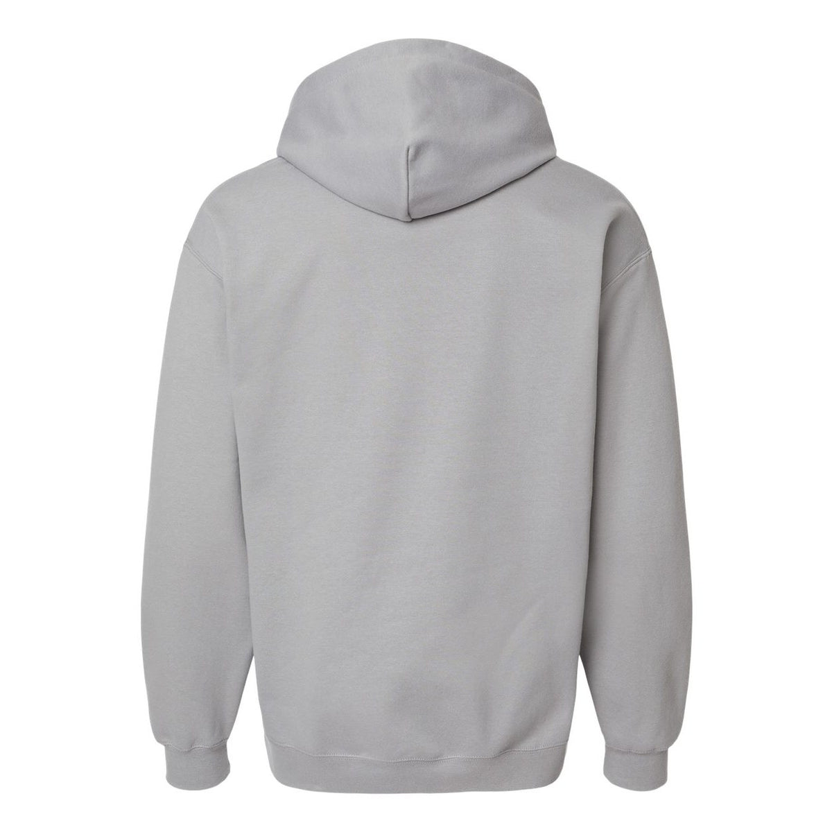 Gildan Unisex Softstyle® Midweight Hooded Sweatshirt Embroidery - Cement - Back
