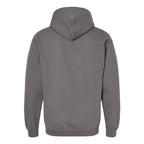 Gildan Unisex Softstyle® Midweight Hooded Sweatshirt Embroidery - Charcoal - Back