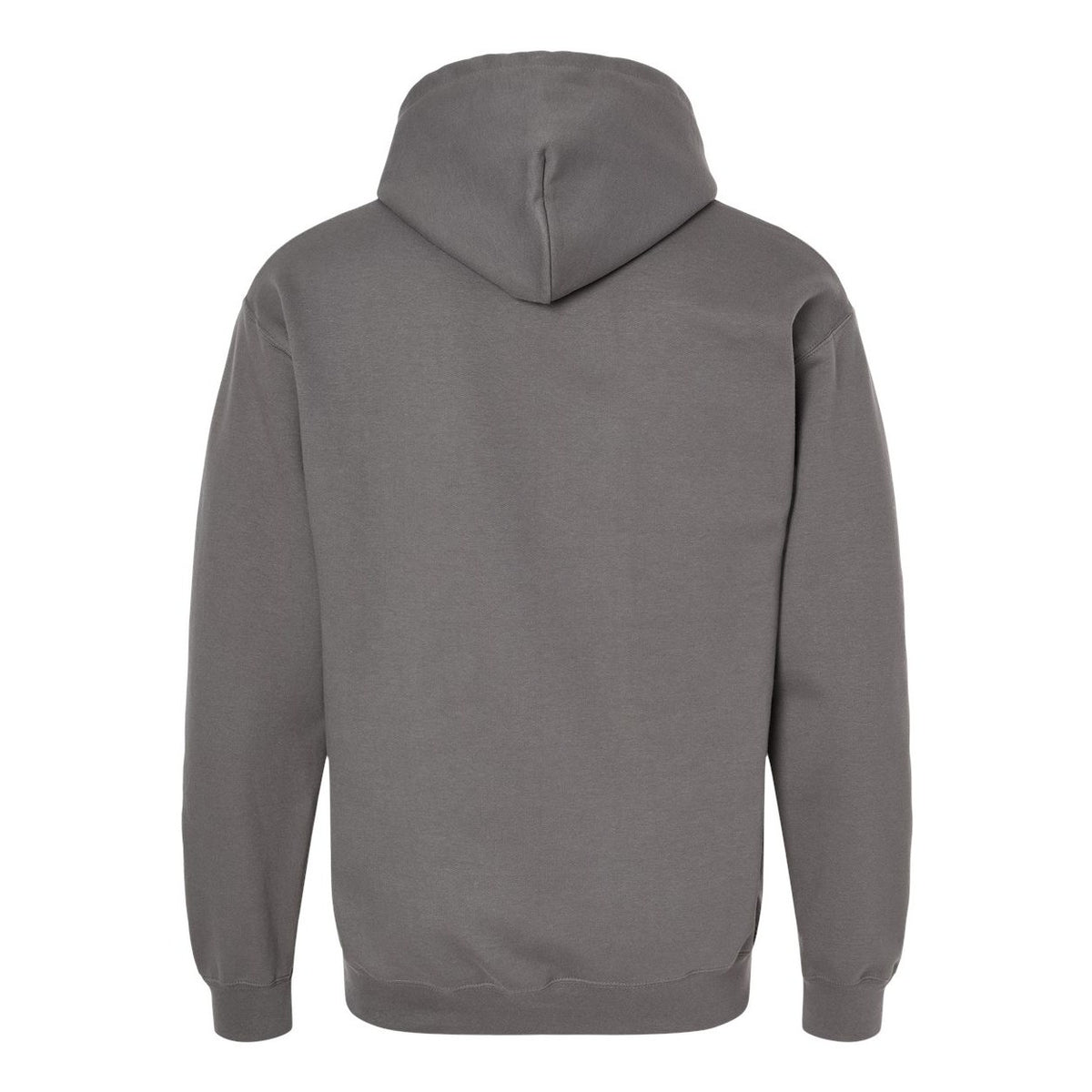 Gildan Unisex Softstyle® Midweight Hooded Sweatshirt Embroidery - Charcoal - Back