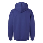 Gildan Unisex Softstyle® Midweight Hooded Sweatshirt Embroidery - Cobalt - Back