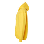 Gildan Unisex Softstyle® Midweight Hooded Sweatshirt Embroidery - Daisy - Direct Side