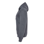 Gildan Unisex Softstyle® Midweight Hooded Sweatshirt Embroidery - Dark Heather - Direct Side