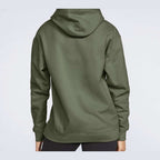 Gildan Unisex Softstyle® Midweight Hooded Sweatshirt Embroidery - Military Green - On Model Back