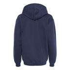 Gildan Unisex Softstyle® Midweight Hooded Sweatshirt Embroidery - Navy - Back