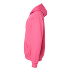 Gildan Unisex Softstyle® Midweight Hooded Sweatshirt Embroidery - Pink Lemonade - Direct Side