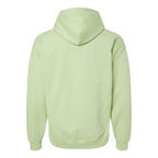 Gildan Unisex Softstyle® Midweight Hooded Sweatshirt Embroidery - Pistachio - Back