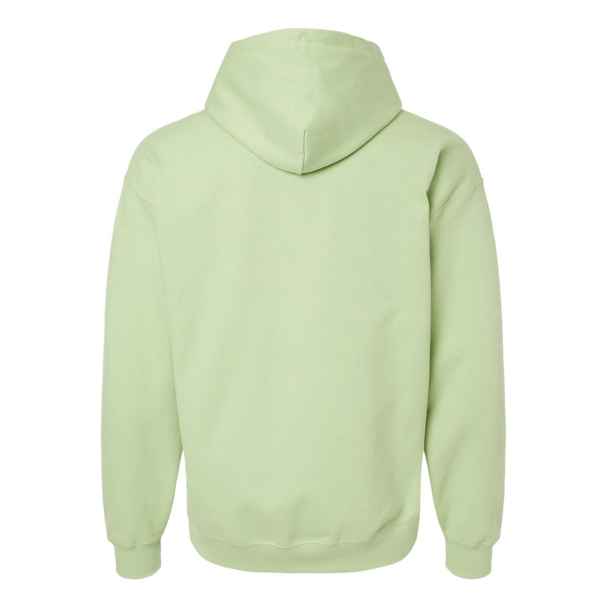 Gildan Unisex Softstyle® Midweight Hooded Sweatshirt Embroidery - Pistachio - Back