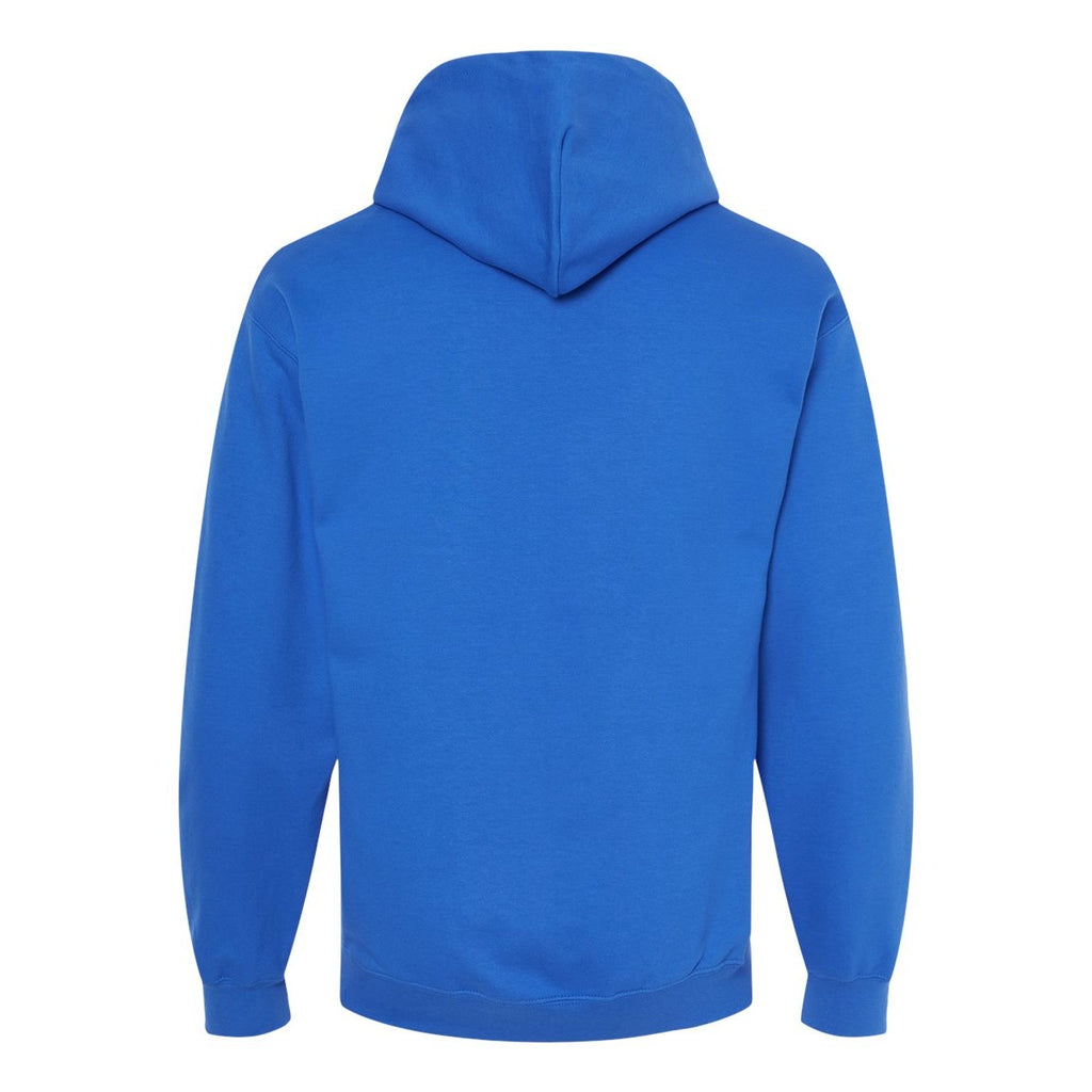 Gildan Unisex Softstyle® Midweight Hooded Sweatshirt Embroidery - Royal - Back