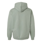 Gildan Unisex Softstyle® Midweight Hooded Sweatshirt Embroidery - Sage - Back