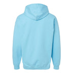 Gildan Unisex Softstyle® Midweight Hooded Sweatshirt Embroidery - Sky - Back