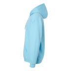 Gildan Unisex Softstyle® Midweight Hooded Sweatshirt Embroidery - Sky - Direct Side