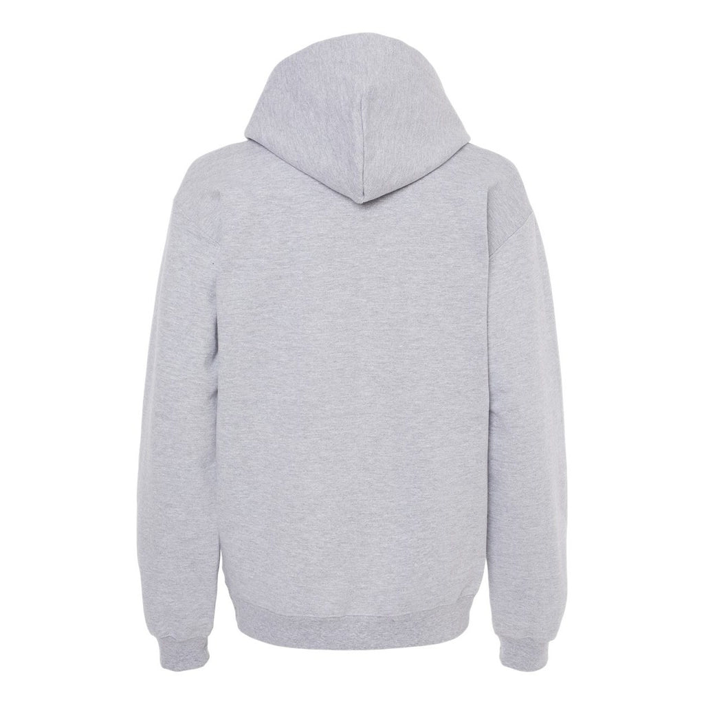 Gildan Unisex Softstyle® Midweight Hooded Sweatshirt Embroidery - Sport Grey - Back