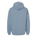 Gildan Unisex Softstyle® Midweight Hooded Sweatshirt Embroidery - Stone Blue - Back